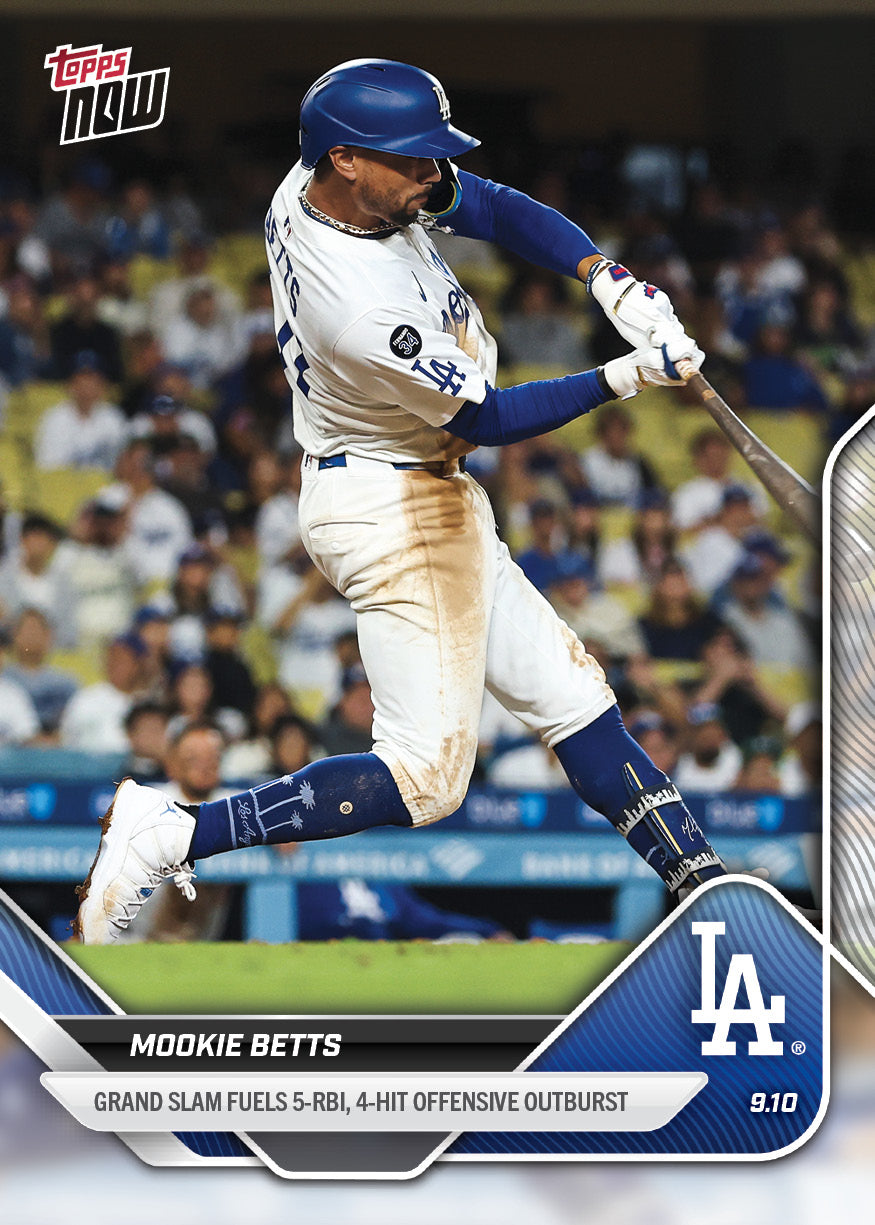 Mookie Betts - 2025 MLB Topps NOW - Card 691 - PR: 1120