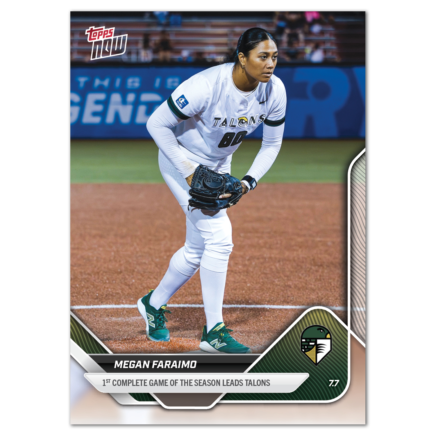 Megan Faraimo - 2025 AUSL Topps NOW - Card 13 - PR: 733