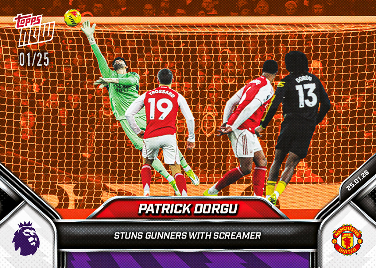 Patrick Dorgu - 2025-26 Premier League Topps NOW - Card 118 - PR: 817 - Image 5