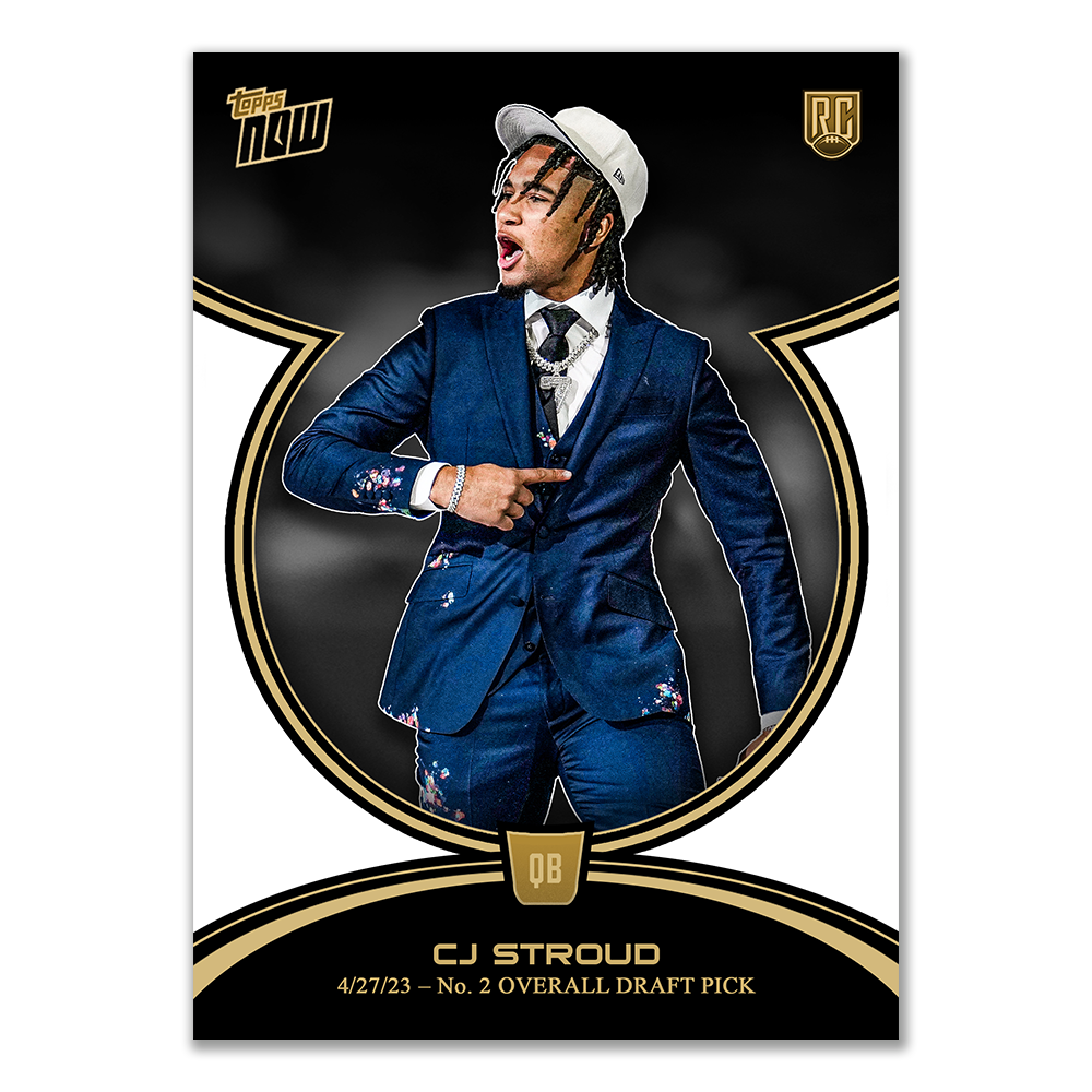 CJ Stroud Rookie Campaign Autograph Box Set - Topps NOW Football - Image 4