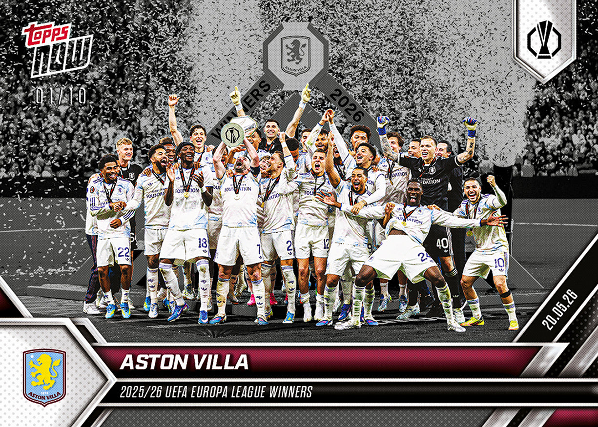 Aston Villa - 2025-26 UEL Topps NOW - Card 31 - PR: 1724 - Image 6