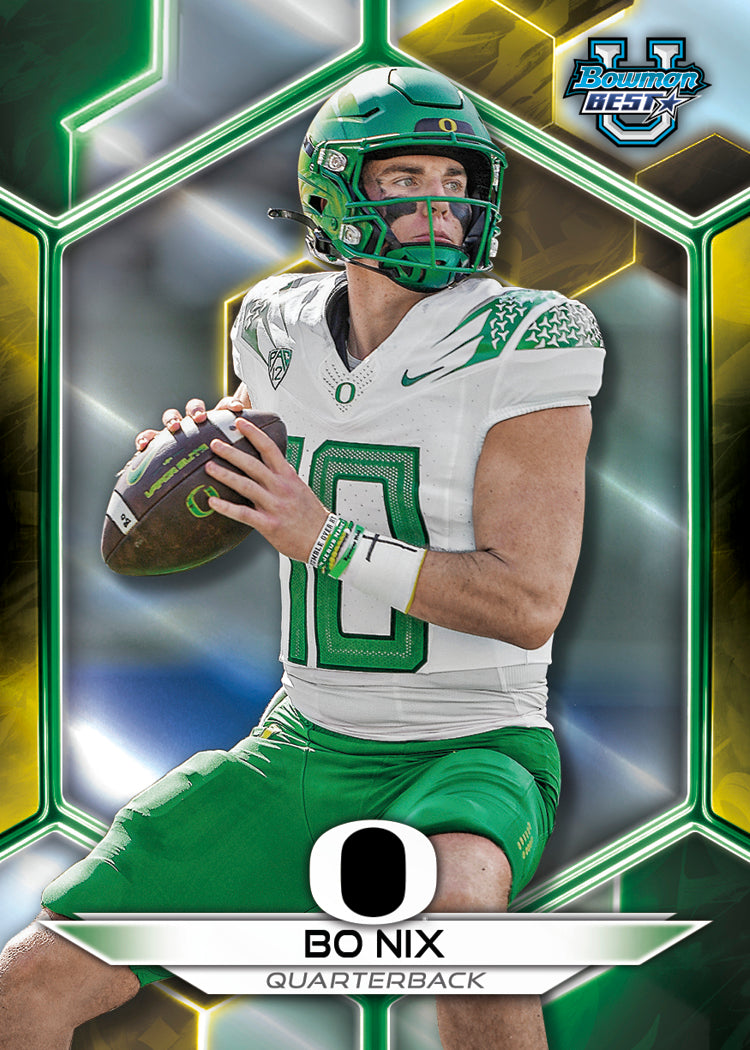 2023 Bowman University Best Football - Hobby Box - Sealed Case - Image 3