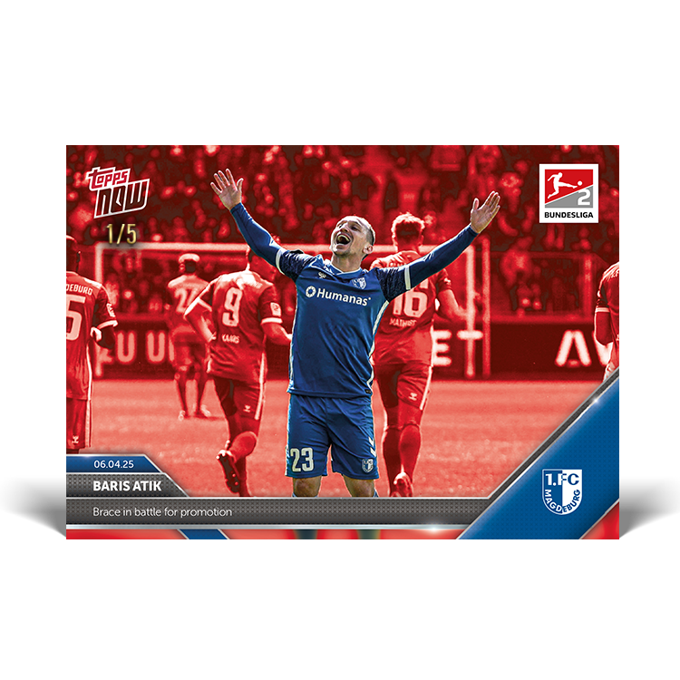 Baris Atik - 2024-25 Bundesliga Topps NOW Card 160 - PR: 160 - Image 4
