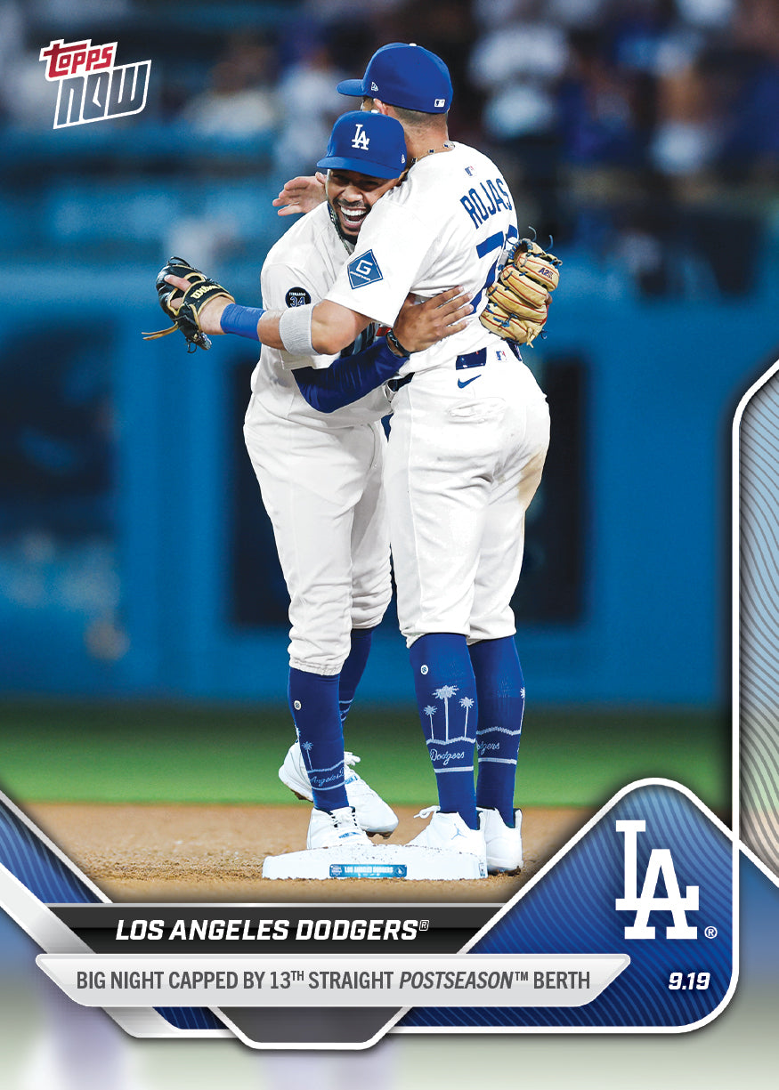 Los Angeles Dodgers - 2025 MLB Topps NOW - Card 735 - PR: 1355