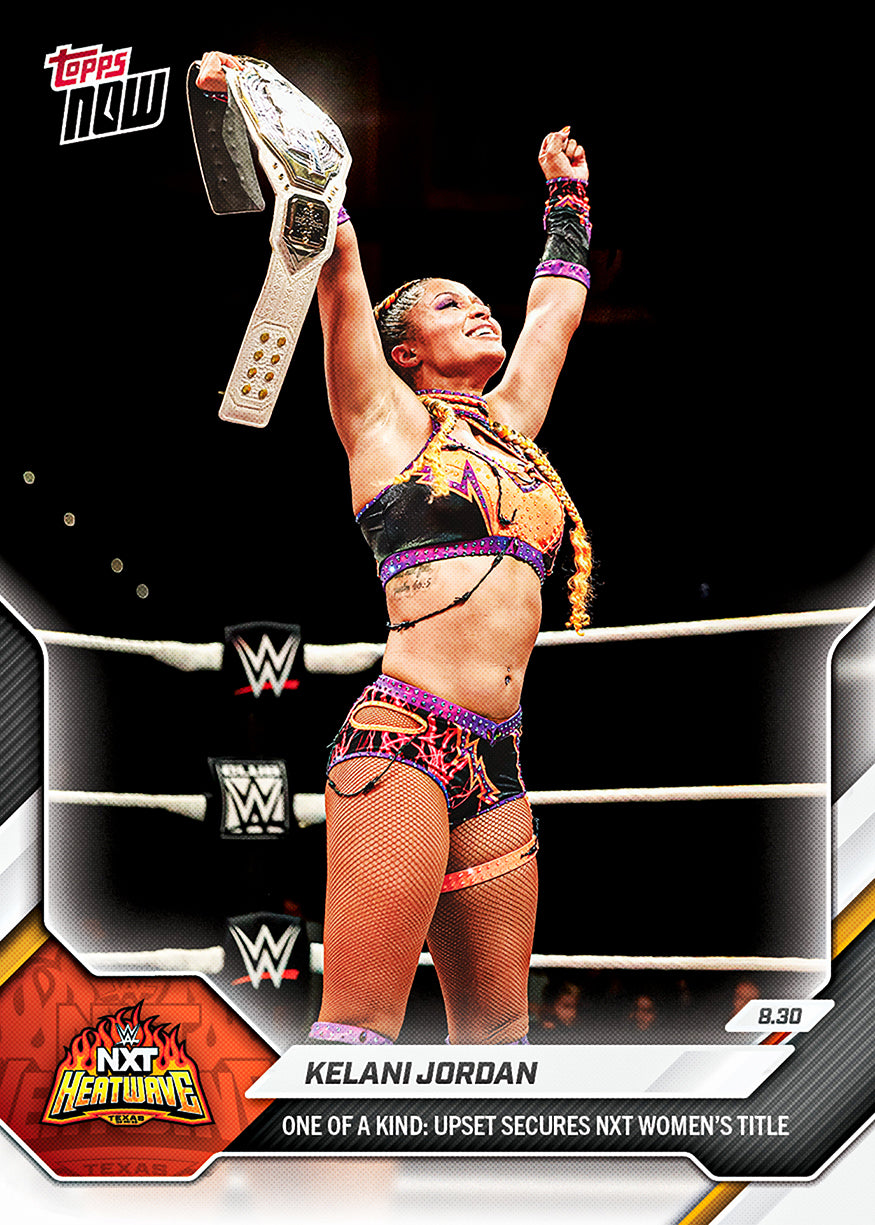 Kelani Jordan - 2026 WWE Topps NOW - Card 91 - PR: 806