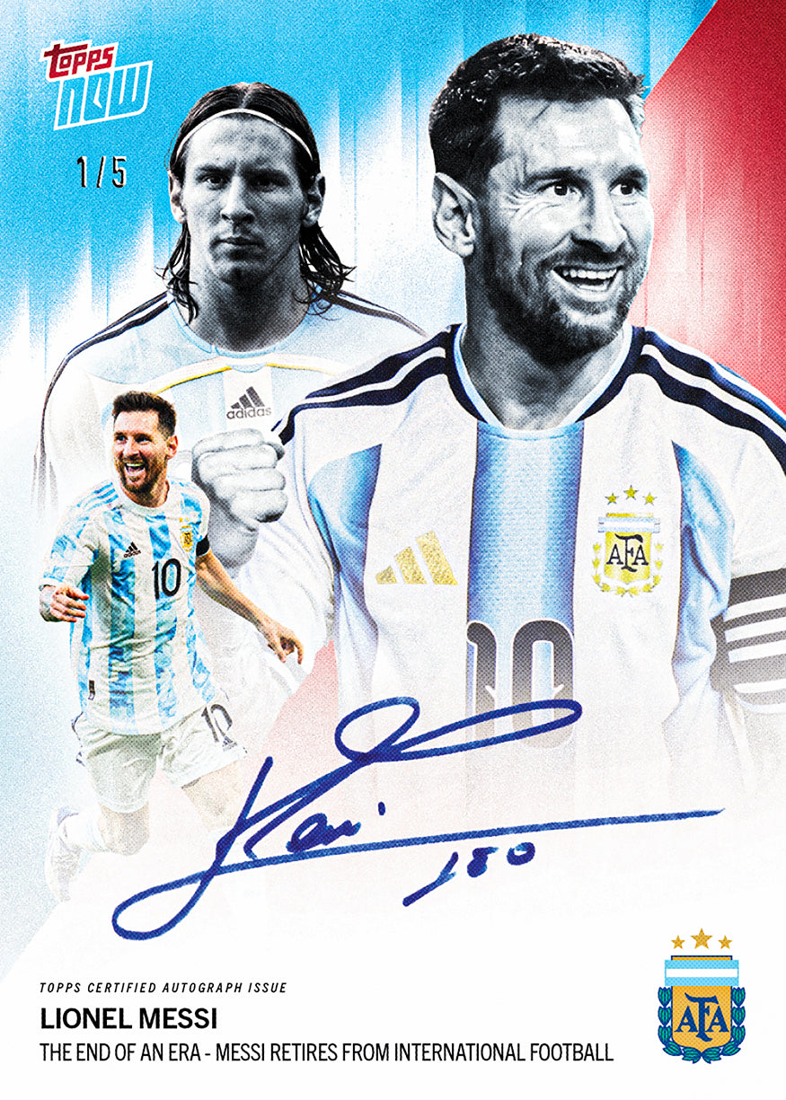 Lionel Messi - 2026 Argentina Topps NOW - Card 1 - Image 3