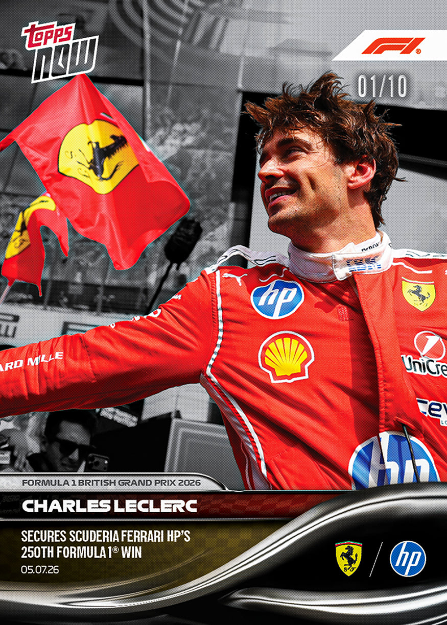 Charles Leclerc - 2026 Formula 1 Topps NOW - Card 44 - PR: 20722 - Image 5