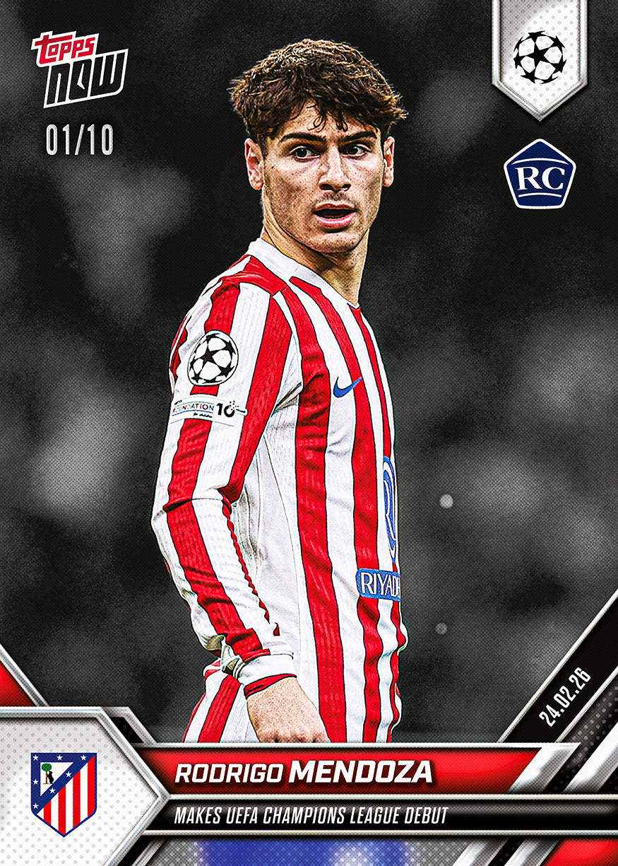 Rodrigo Mendoza - 2025-26 UCL Topps NOW - Card 95 - PR: 280 - Image 4