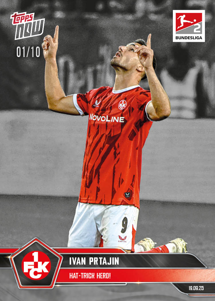 Ivan Prtajin - 2025-26 Bundesliga Topps NOW - Card 23 - PR: 305 - Image 4