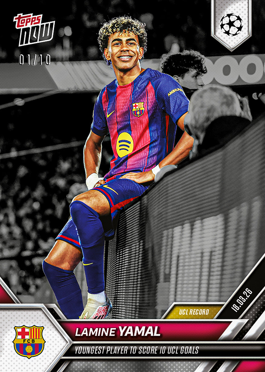 Lamine Yamal - 2025-26 UCL Topps NOW - Card 112 - PR: 10135 - Image 5