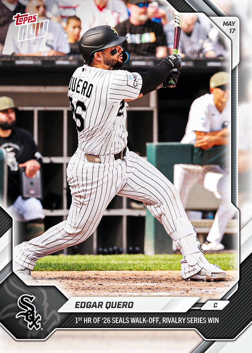 Edgar Quero - 2026 MLB Topps NOW - Card 215 - PR: 556