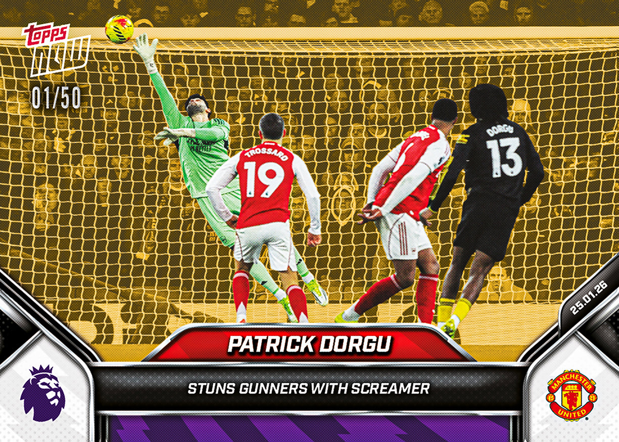 Patrick Dorgu - 2025-26 Premier League Topps NOW - Card 118 - PR: 817 - Image 6