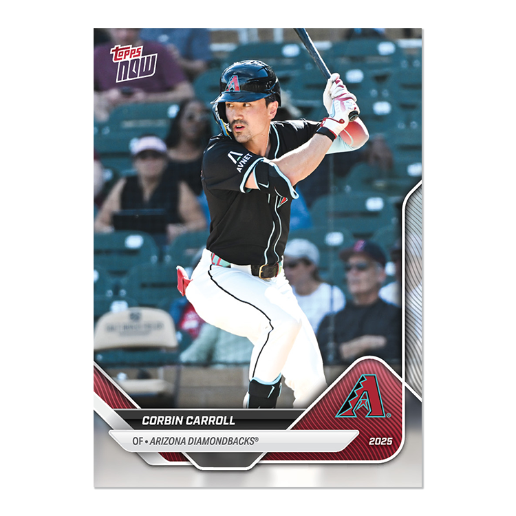 Alternative view of 2025 Arizona Diamondbacks MLB Topps NOW Road To Opening Day 11-Card Team Set - PR: 423
