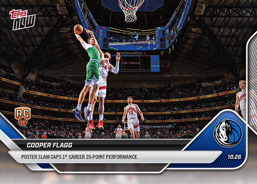 Cooper Flagg - 2025-26 NBA Topps NOW - Card 28 - PR: 11225