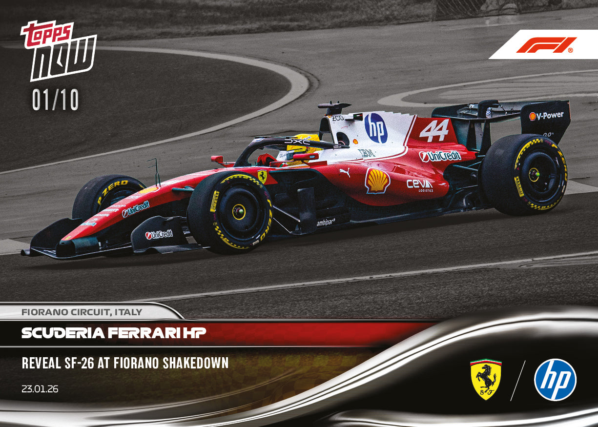 Scuderia Ferrari HP - 2026 Formula 1 Topps NOW - Card 4 - PR: 3226 - Image 4