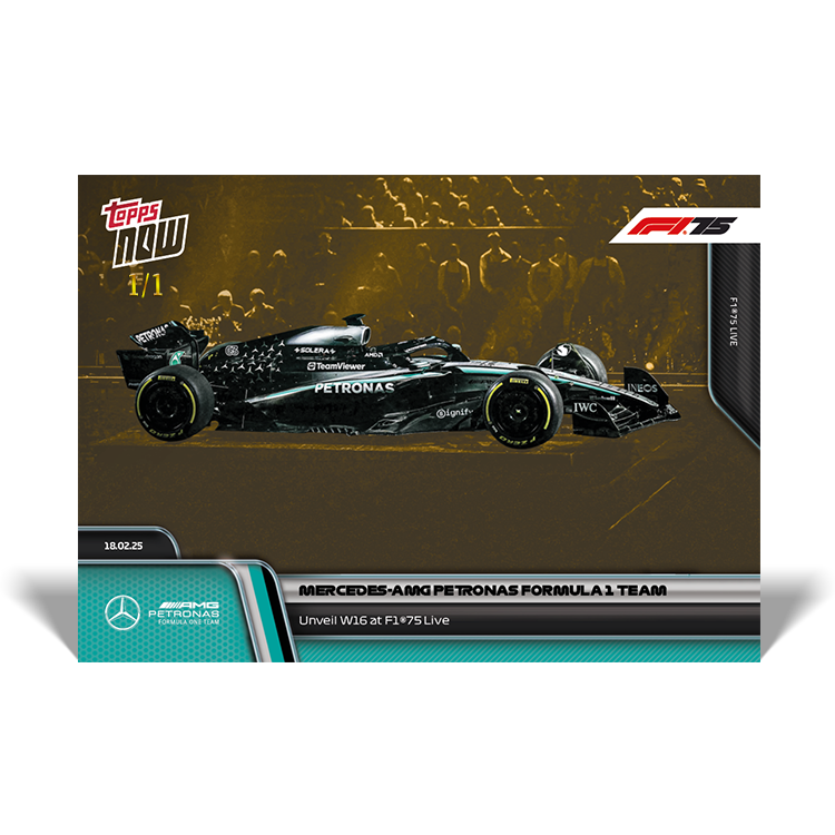 Mercedes-AMG PETRONAS Formula 1 Team - 2025 Formula 1 Topps NOW - Card 4 - PR: 751 - Image 3