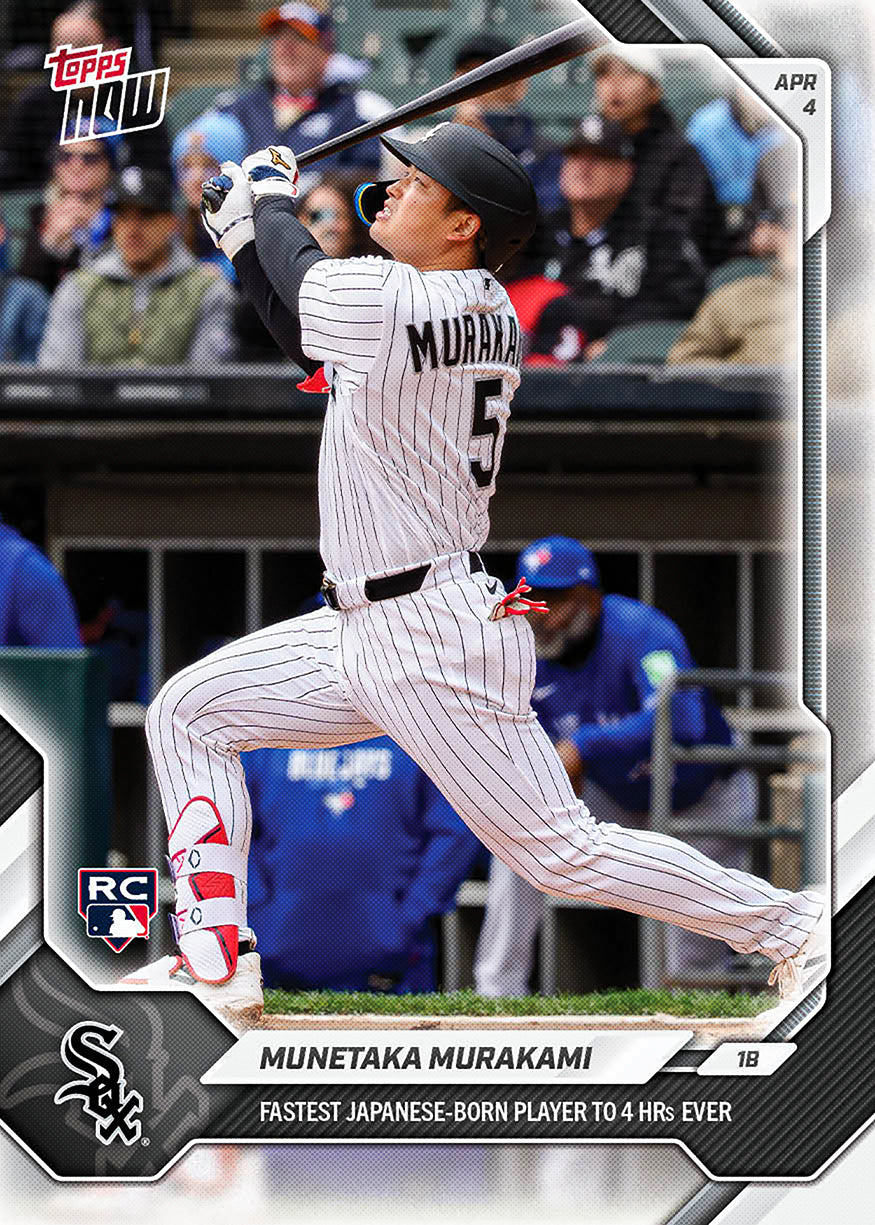Munetaka Murakami - 2026 MLB Topps NOW - Card 52 - PR: 5138