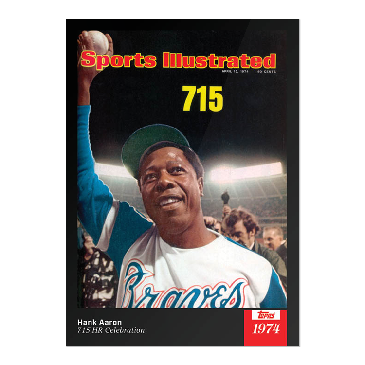 2021 Topps x Sports Illustrated - Hank Aaron - Card #15 - Print Run: 2057