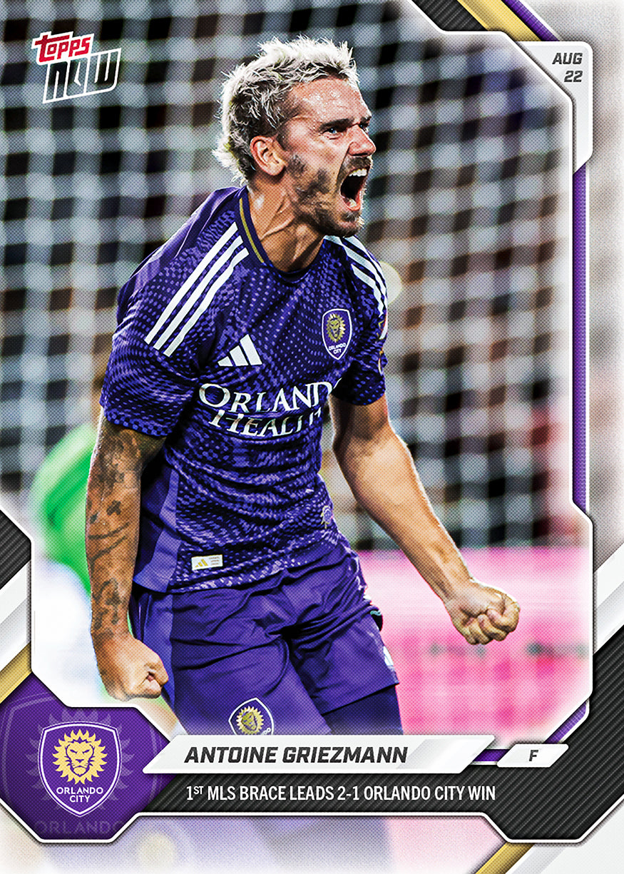 Antoine Griezmann - 2026 MLS Topps NOW - Card 67 - PR: 449