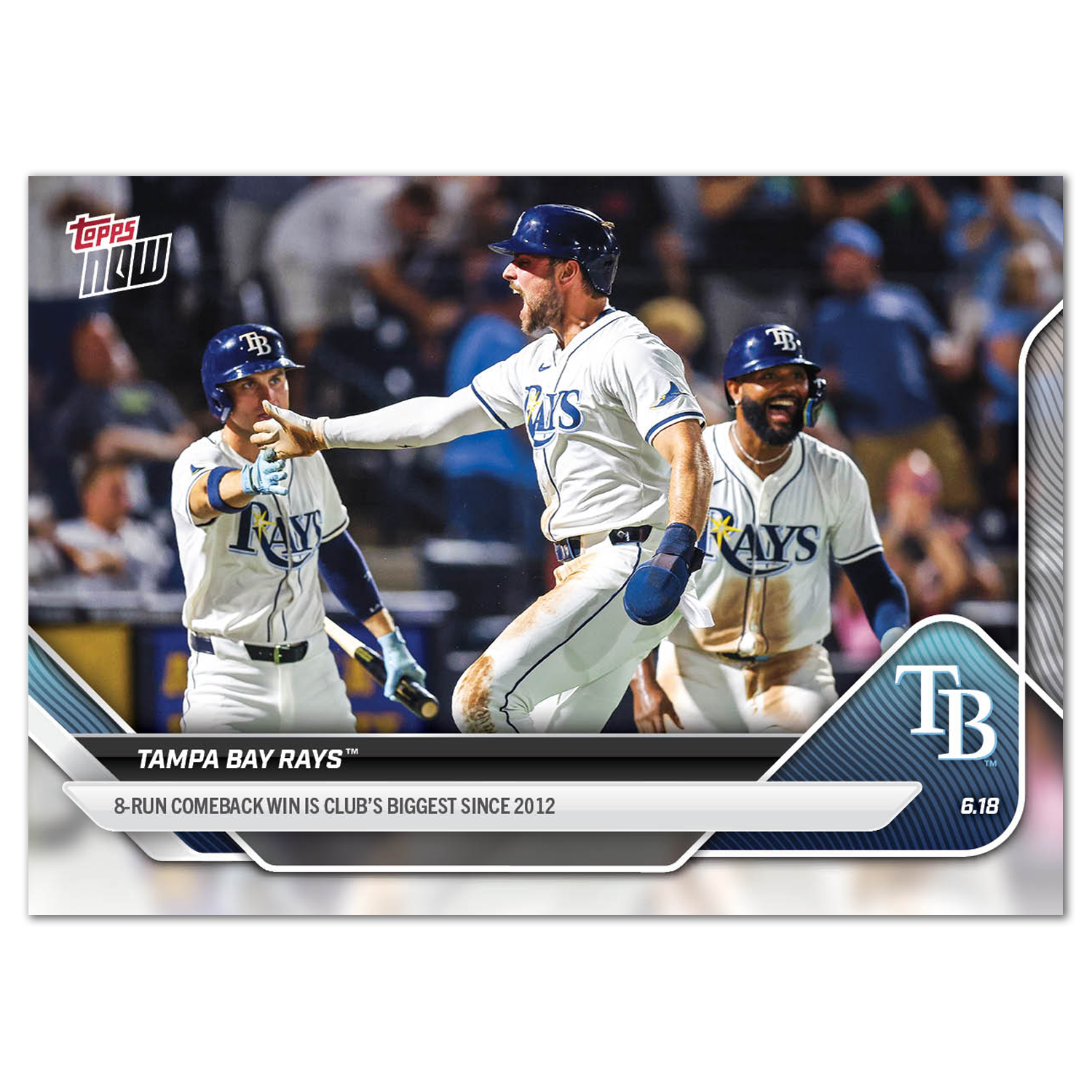 Tampa Bay Rays™ - 2025 MLB Topps NOW - Card 316 - PR: 307