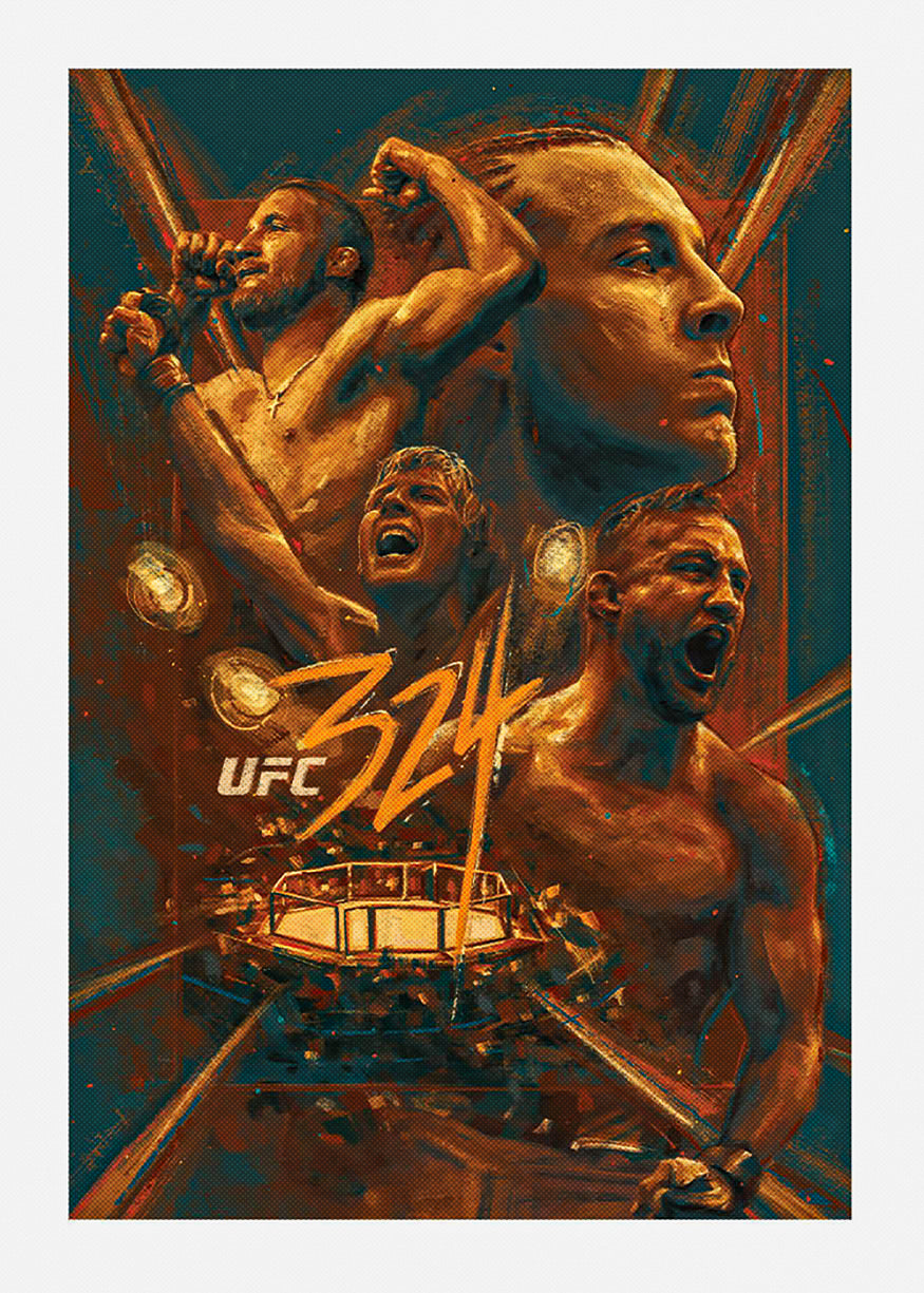 Justin Gaethje - 2026 UFC Topps NOW - Card 1 - PR: 3597 - Image 4