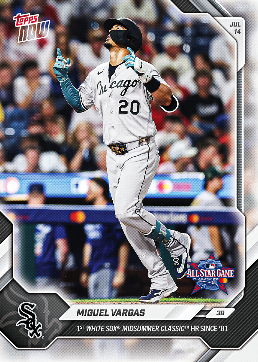 Miguel Vargas - 2026 MLB Topps NOW - Card 453 - PR: 990