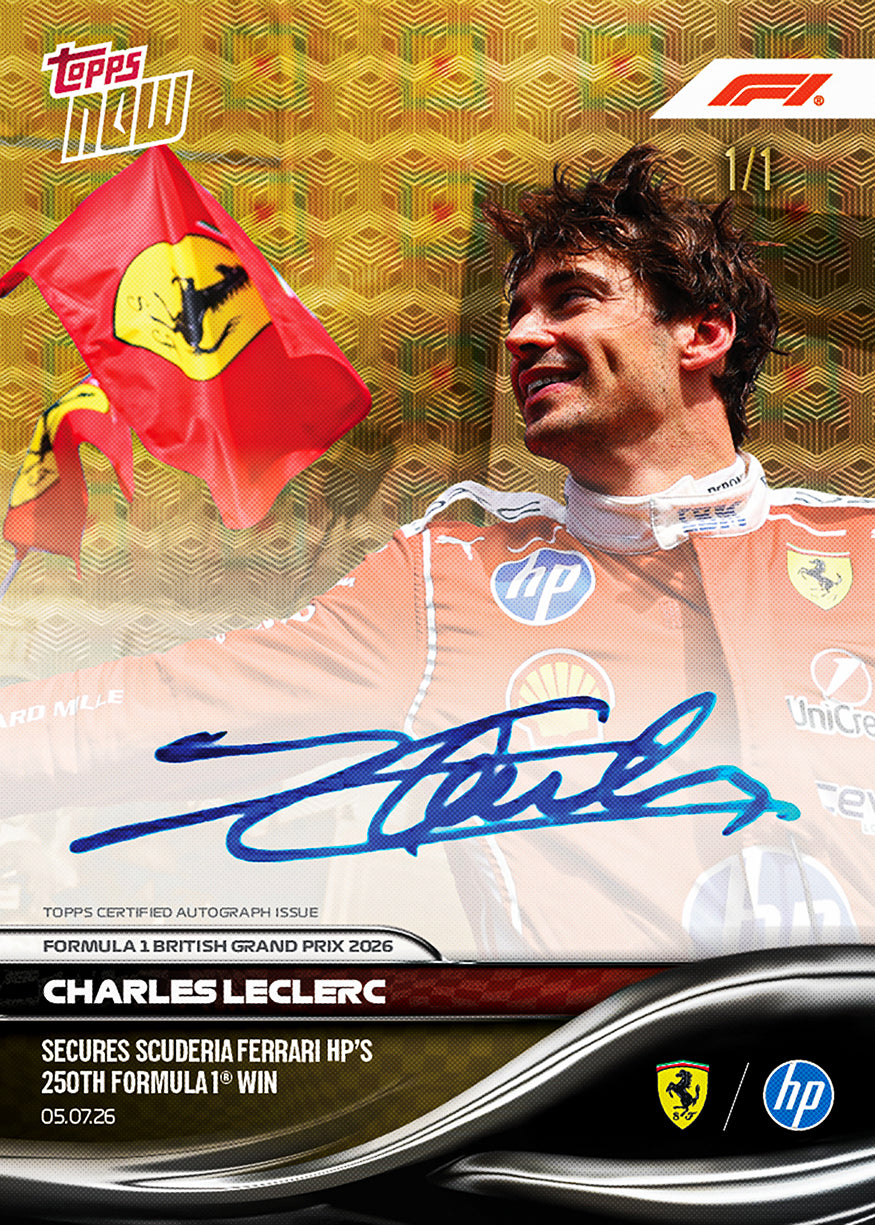 Charles Leclerc - 2026 Formula 1 Topps NOW - Card 44 - PR: 20722 - Image 2