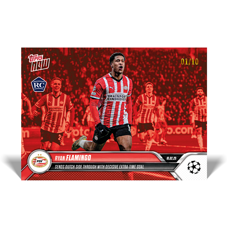 Ryan Flamingo - 2024-25 UCL Topps NOW - Card 109 - PR: 140 - Image 4