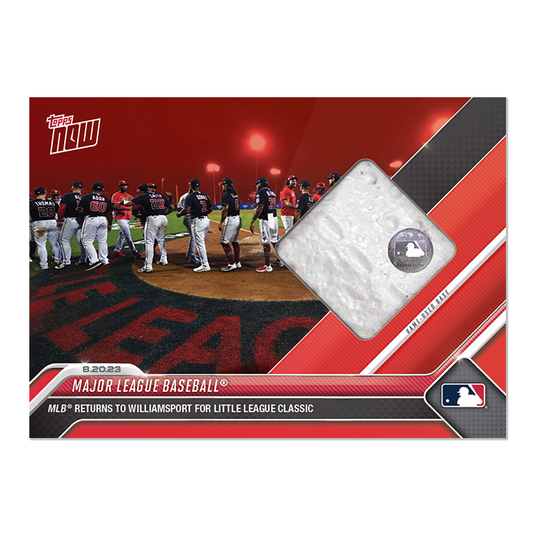 Game-used Base Relic # to 99 or Lower - Major League Baseball - 2023 MLB TOPPS NOW Card 741 - Image 6