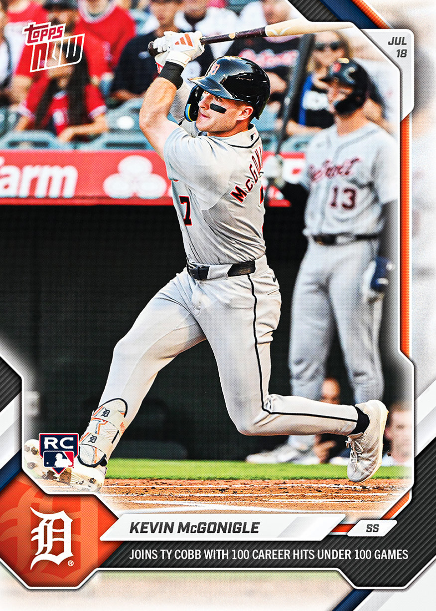 Kevin McGonigle - 2026 MLB Topps NOW - Card 463 - PR: 4146