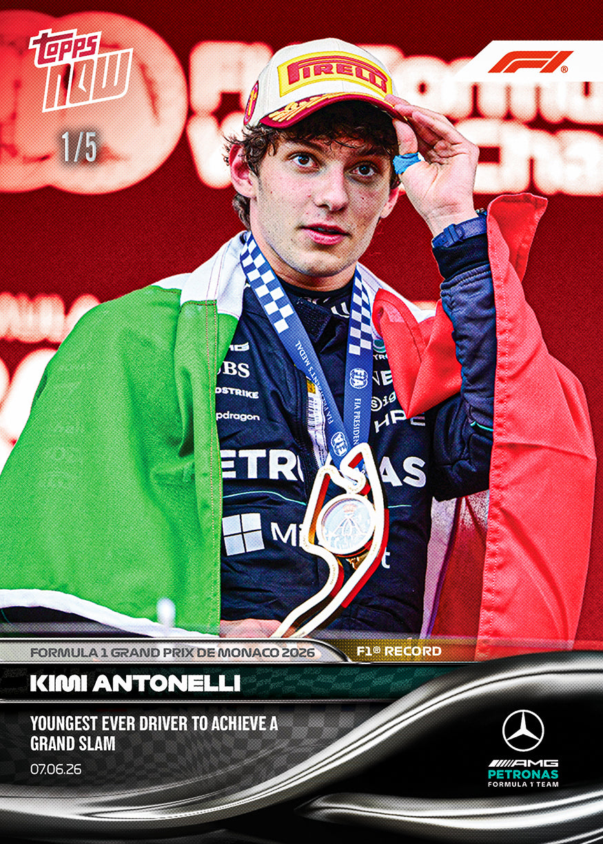 Kimi Antonelli - 2026 Formula 1 Topps NOW - Card 33 - PR: 24746 - Image 5