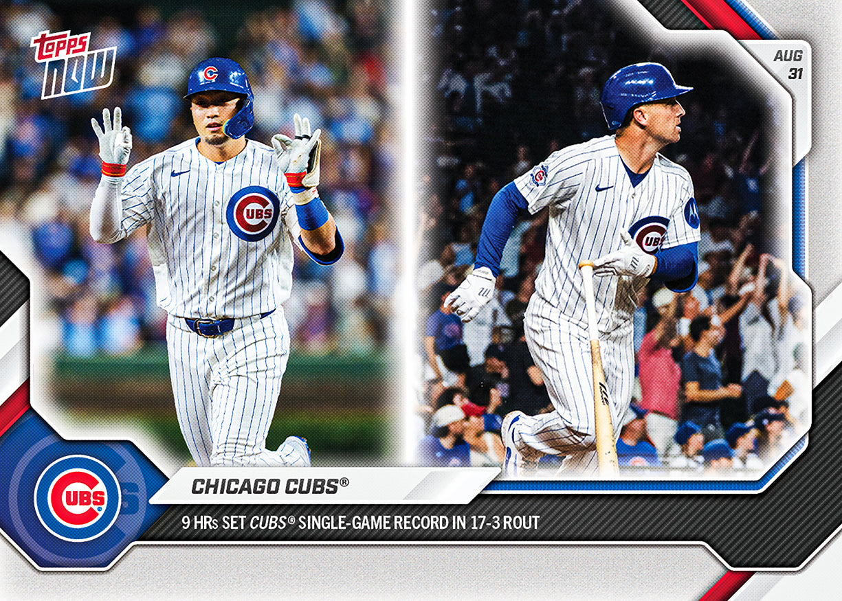 Chicago Cubs - 2026 MLB Topps NOW - Card 621 - PR: 1710