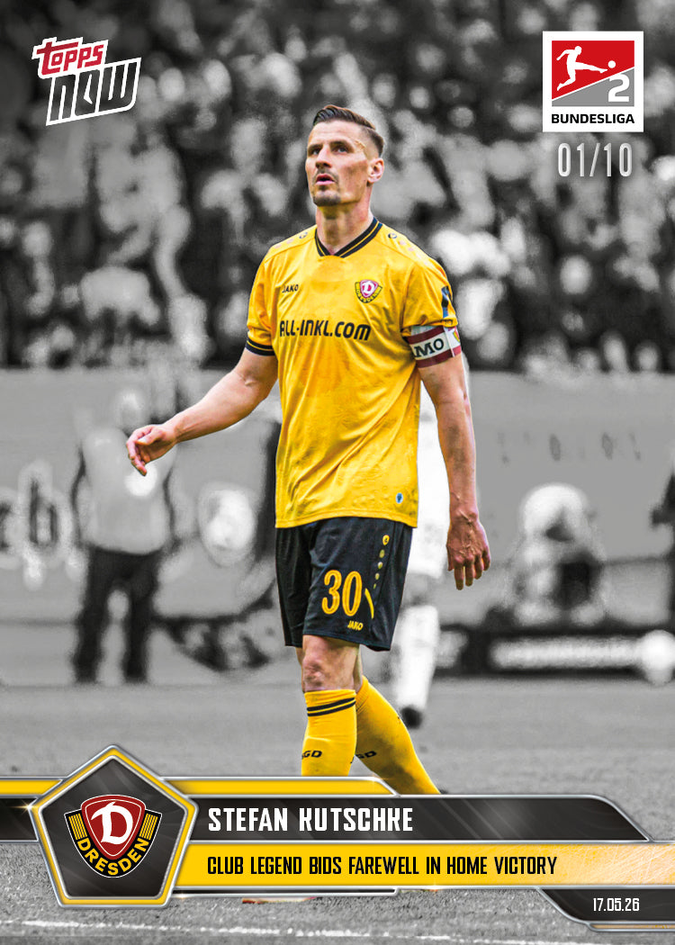 Stefan Kutschke - 2025-26 Bundesliga Topps NOW - Card 195 - PR: 1372 - Image 4