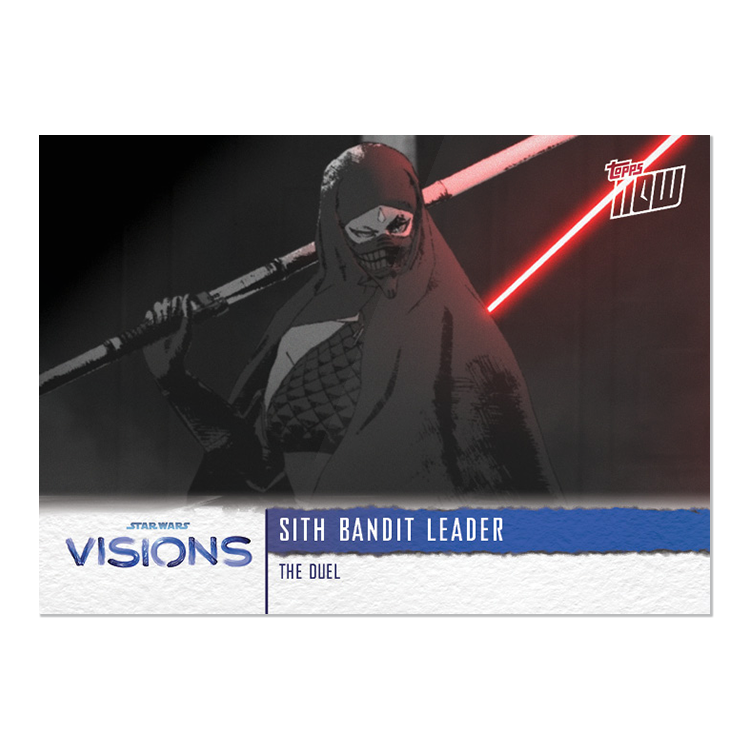 2021 Star Wars Visions TOPPS NOW - 5-Card Pack - The Duel - PR: 665 - Image 5