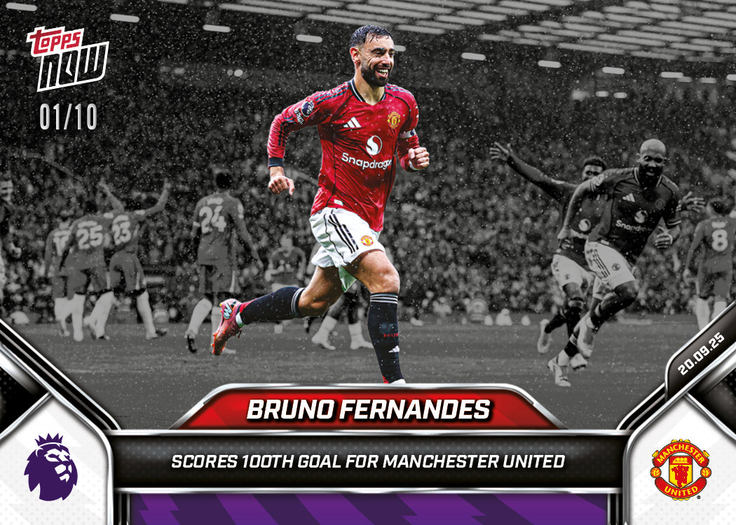 Bruno Fernandes - 2025-26 Premier League Topps NOW - Card 21 - PR: 2198 - Image 5