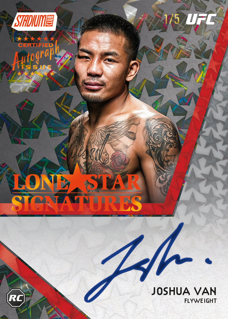Alternative view of 2025 Stadium Club UFC - Value Box