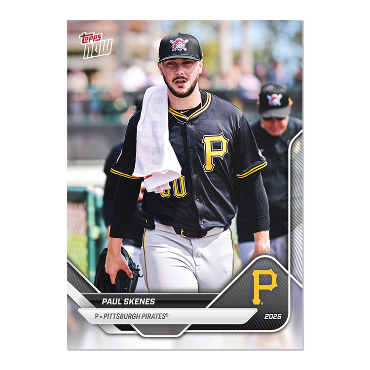 Alternative view of 2025 Pittsburgh Pirates MLB Topps NOW Road To Opening Day 11-Card Team Set - PR: 899