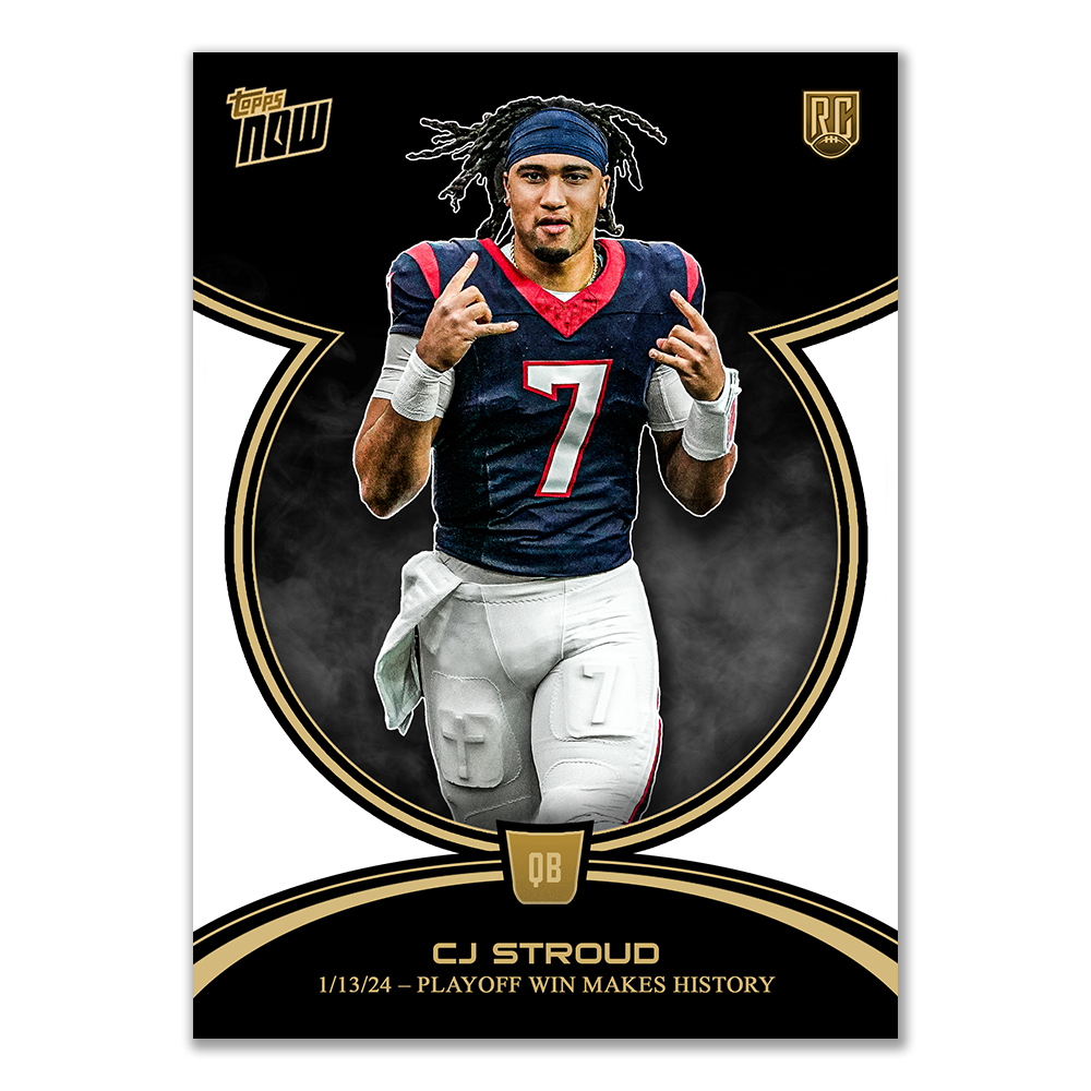 CJ Stroud Rookie Campaign Autograph Box Set - Topps NOW Football - Image 10