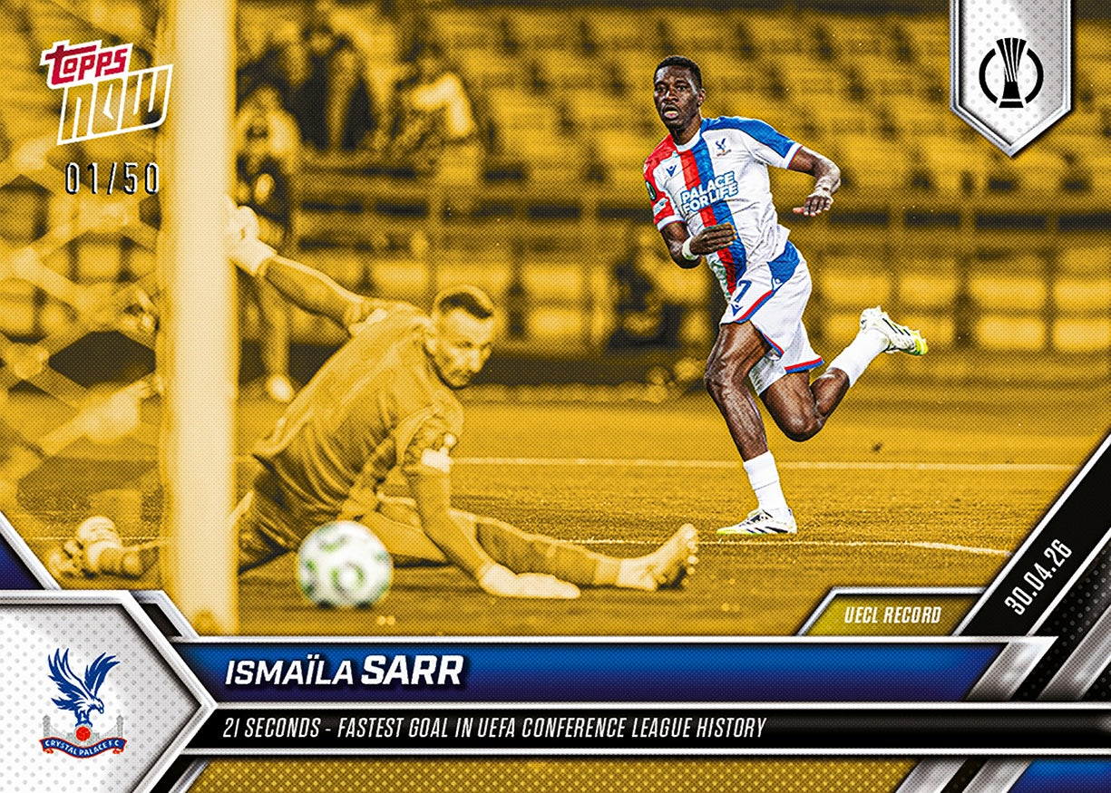 Ismaïla Sarr - 2025-26 UECL Topps NOW - Card 9 - PR: 206 - Image 6
