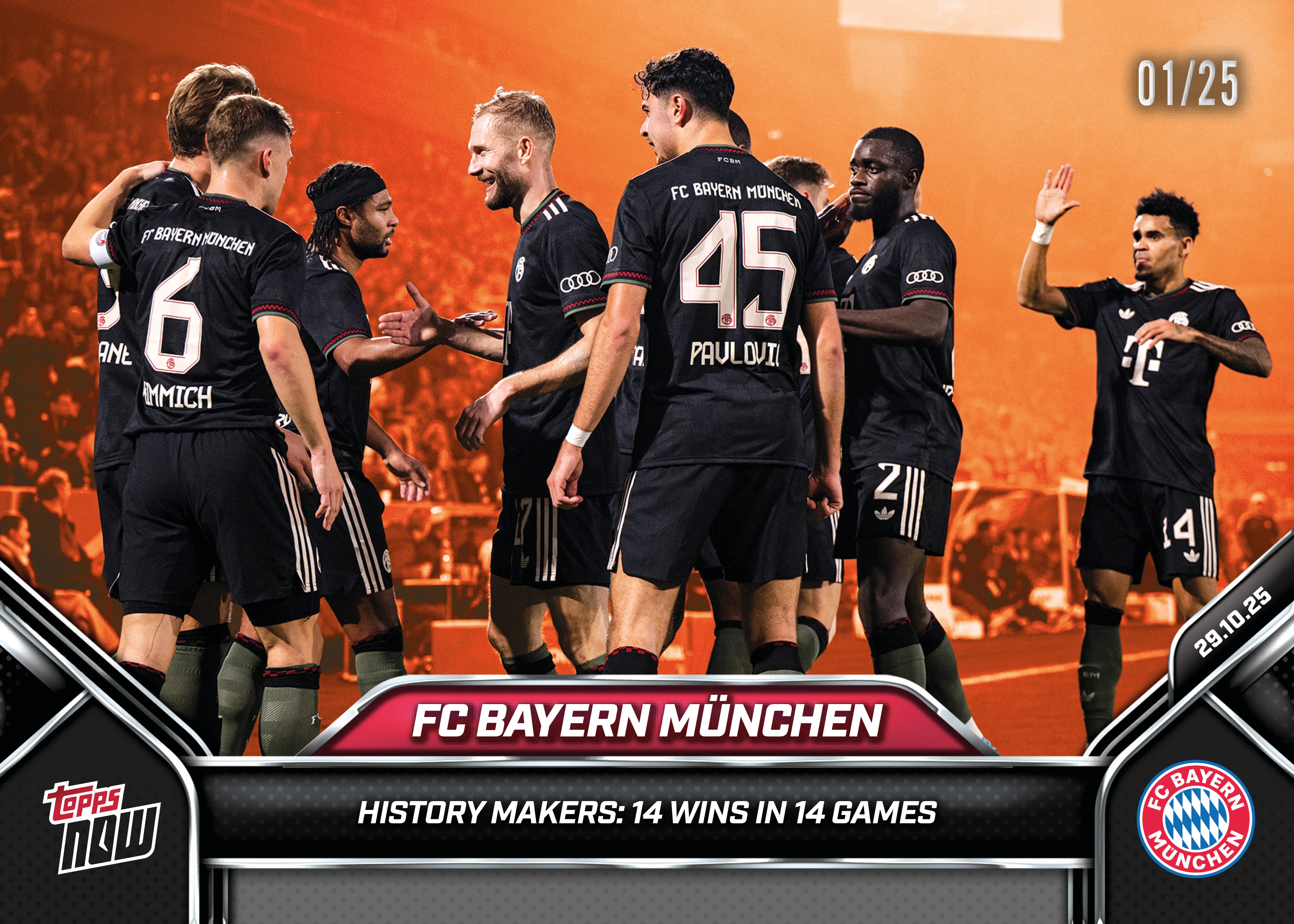 FC Bayern München - 2024-25 FC Bayern München Topps NOW - Card 1 - PR: 679 - Image 5