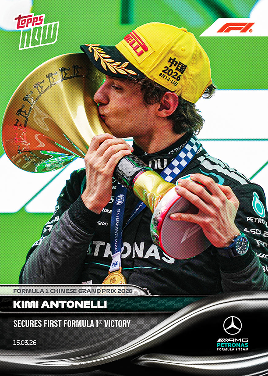 Kimi Antonelli - 2026 Formula 1 Topps NOW - Card 18 - PR: 28723