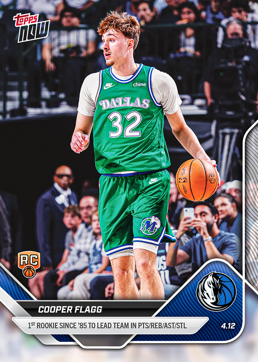Cooper Flagg - 2025-26 NBA Topps NOW - Card 253 - PR: 15135