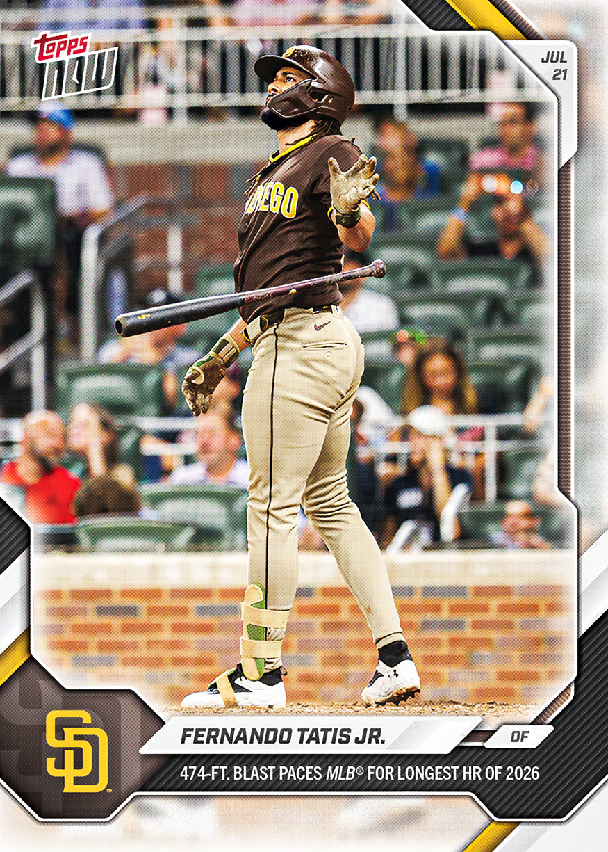 Fernando Tatis Jr. - 2026 MLB Topps NOW - Card 475 - PR: 838