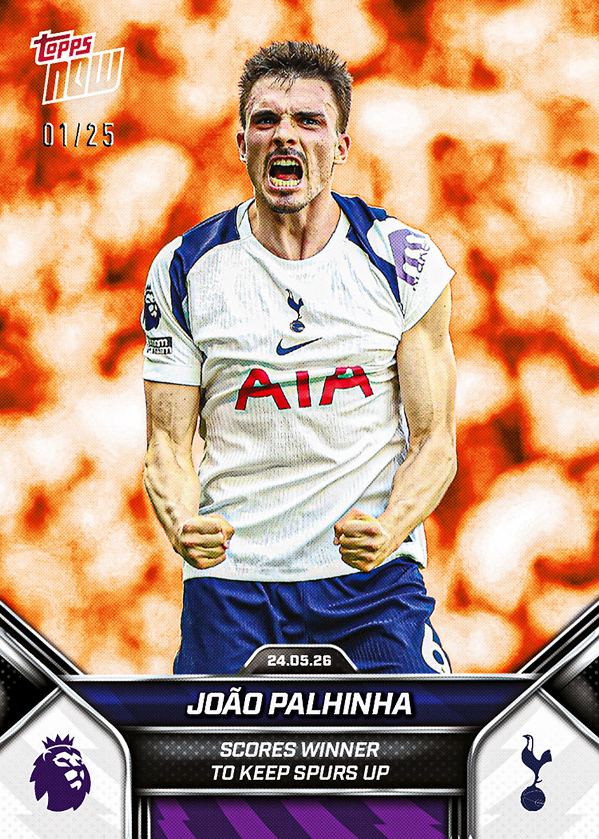 João Palhinha - 2025-26 Premier League Topps NOW - Card 204 - PR: 637 - Image 5