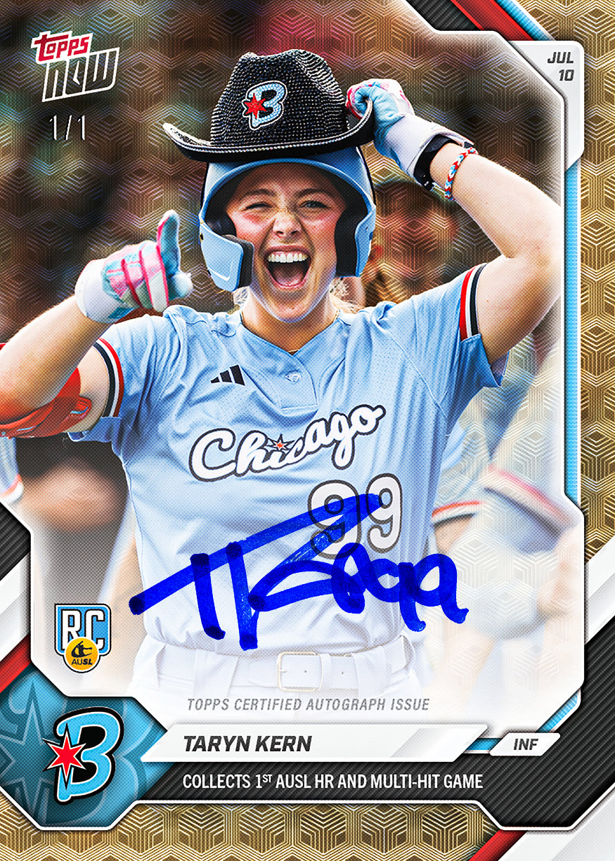 Taryn Kern - 2026 AUSL Topps NOW - Card 36 - PR: 998 - Image 2