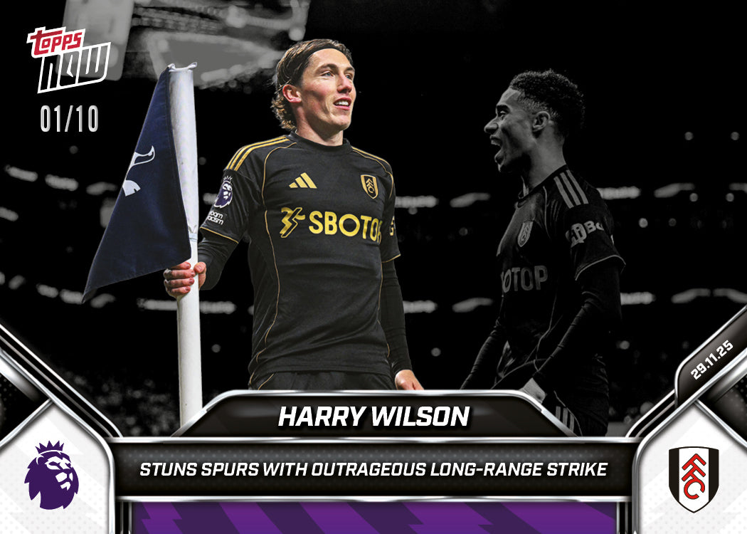 Harry Wilson - 2025-26 Premier League Topps NOW - Card 66 - PR: 154 - Image 4