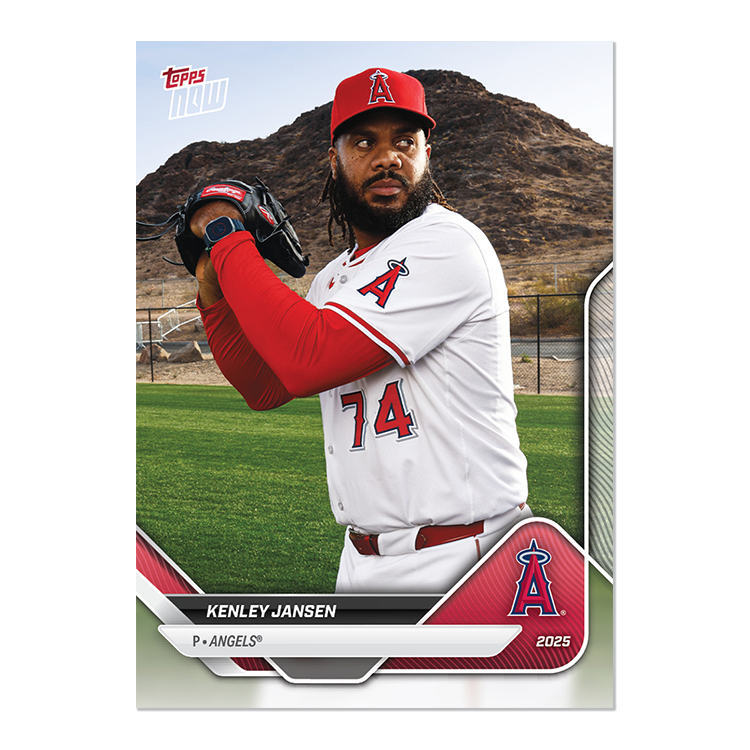 Alternative view of 2025 Angels MLB Topps NOW Road To Opening Day 11-Card Team Set - PR: 491