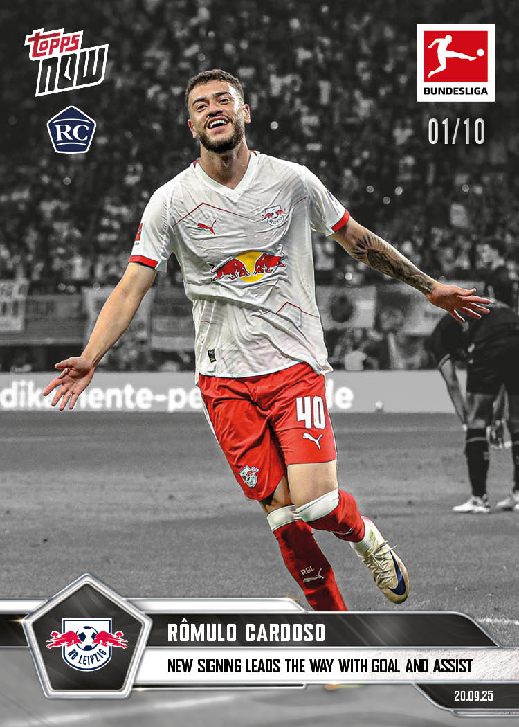 Rômulo Cardoso - 2025-26 Bundesliga Topps NOW - Card 26 - PR: 195 - Image 4