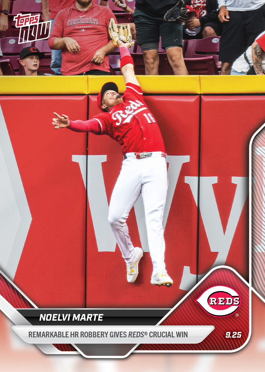Noelvi Marte - 2025 MLB Topps NOW - Card 767 - PR: 1200