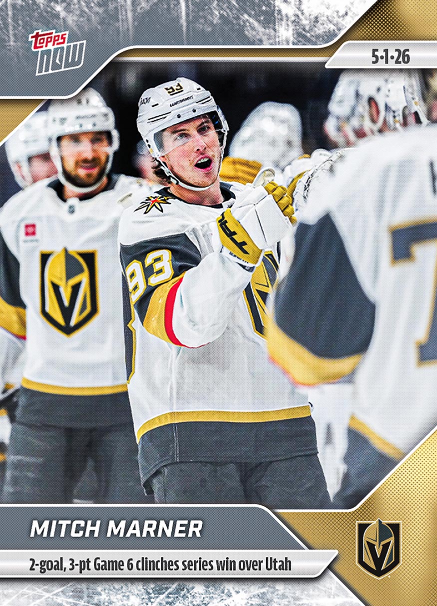Mitch Marner - 2025-26 NHL Topps NOW - Sticker # 164 Pack - PR: 175